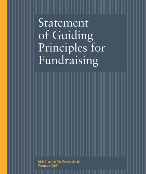 Image of cover of Guiding Principles for Fundraising document